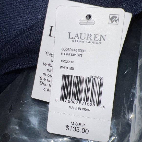 Lauren Ralph Lauren Flora Dip Dye Accent Pillow - Picture 2 of 5